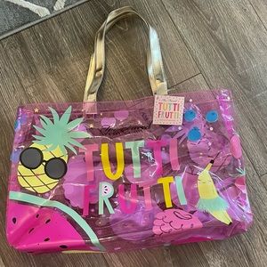 Tutti Frutti Too Faced large bag, NWT